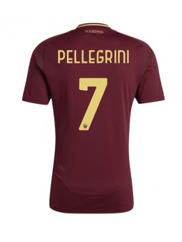 Billige AS Roma Lorenzo Pellegrini #7 Hjemmedrakt 2024-25 Kortermet